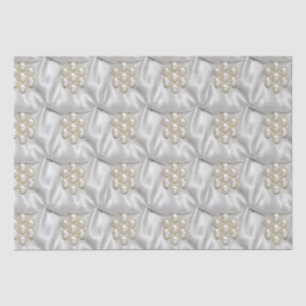 Pearls & Satin Tissue Paper