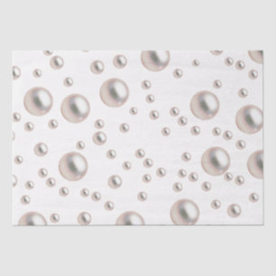 Pearlsa and Prosecco Bridal Shower Tissue Paper