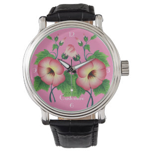 Pearly Pink Flowers Thunder_Cove Watch