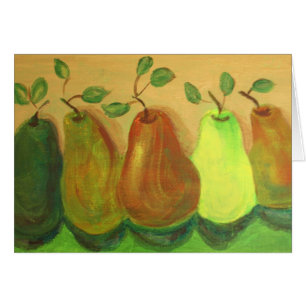Pears - Acrylic Painting by Trevor Star