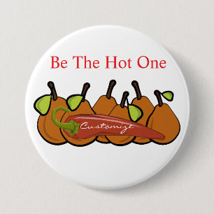 Pears and Hot Chilli Thunder_Cove 7.5 Cm Round Badge