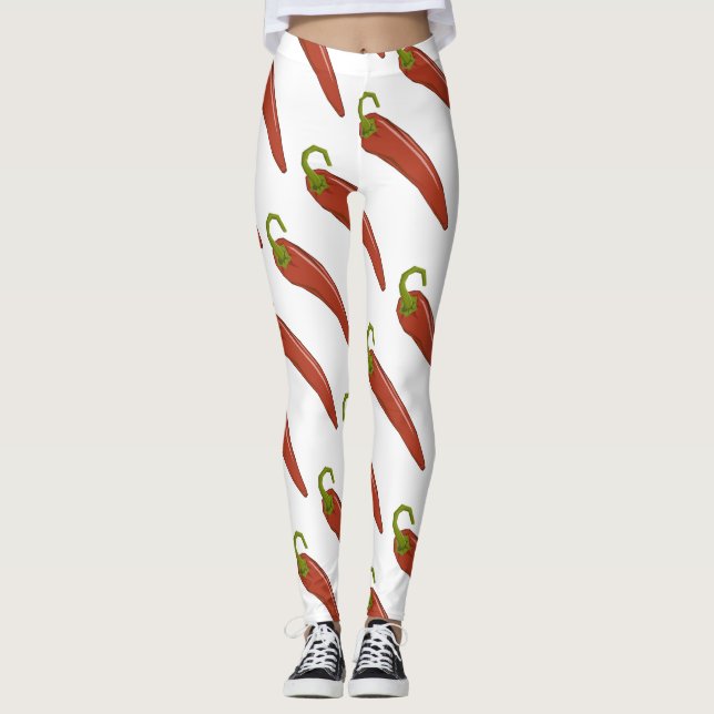 Pears and Hot Chilli Thunder_Cove Leggings (Front)