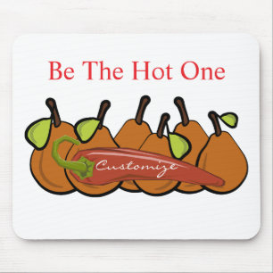 Pears and Hot Chilli Thunder_Cove Mouse Pad