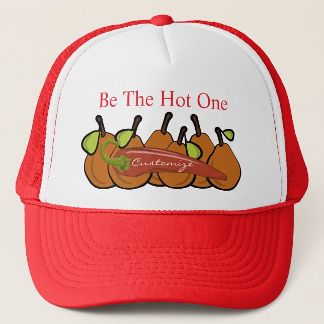 Pears and Hot Chilli Thunder_Cove Trucker Hat (Front)