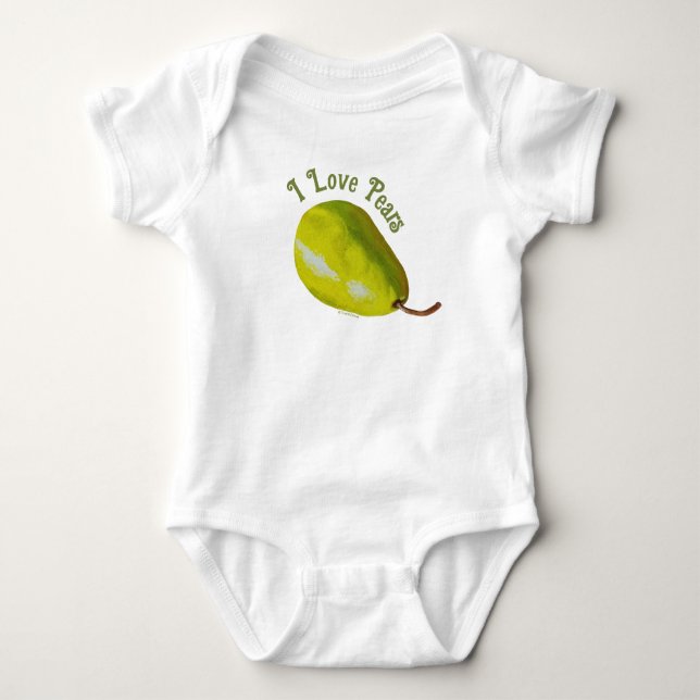 Pears Baby Bodysuit (Front)