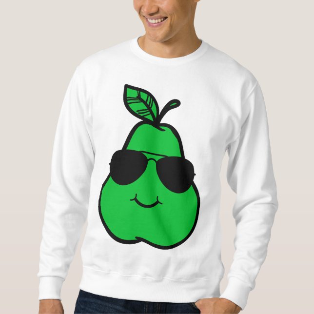 Pears Cool Pear Fruit Sweatshirt (Front)