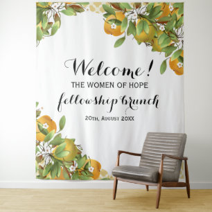 Pears Fruit Event Backdrop Tapestry