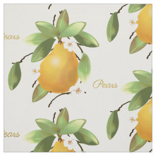 Pears Fruit Fabric