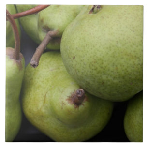 Pears Large Ceramic Photo Tile