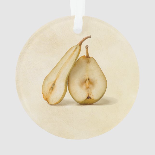 Pears - My Sweet And Perfect Half Ornament (Back)