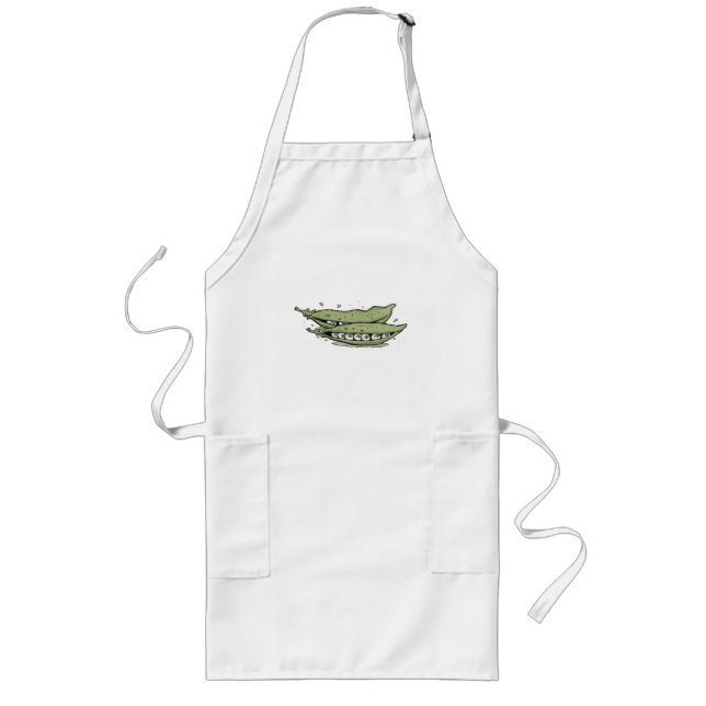 Peas in A Pod Long Apron (Front)