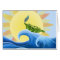 Peas in a Pod on a Wave -fun- -card-
