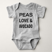 Peas Love and Avocado Food Pun