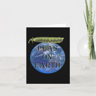Peas on Earth Holiday Card