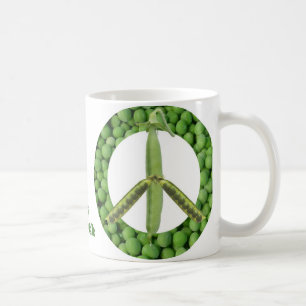 Peas on Earth mug