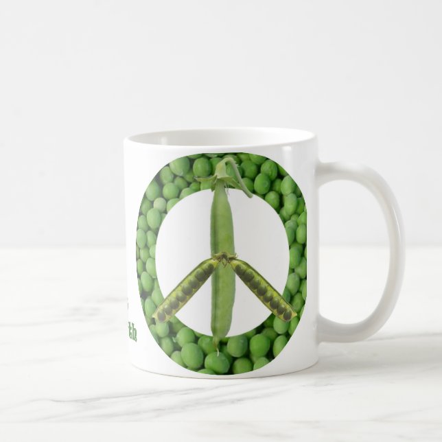 Peas on Earth mug (Right)
