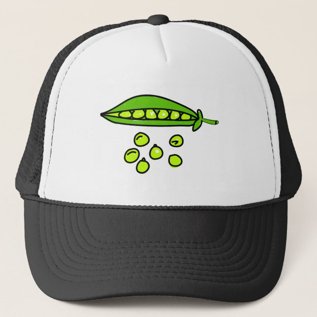 peas trucker hat (Front)