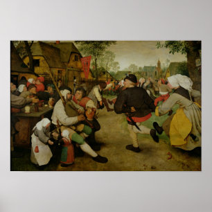 Peasant Dance, 1568 Poster