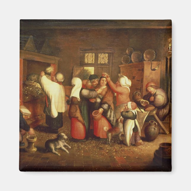 Peasant Wedding Magnet (Front)