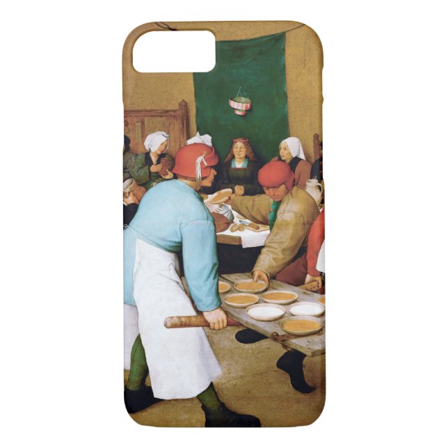 Peasant Wedding, Pieter Bruegel Case-Mate iPhone Case (Back)