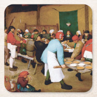 Peasant Wedding, Pieter Bruegel