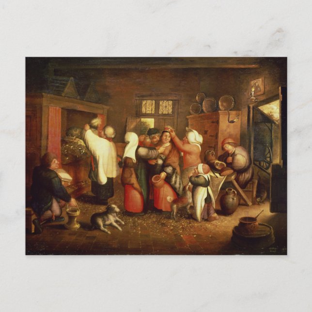 Peasant Wedding Postcard (Front)