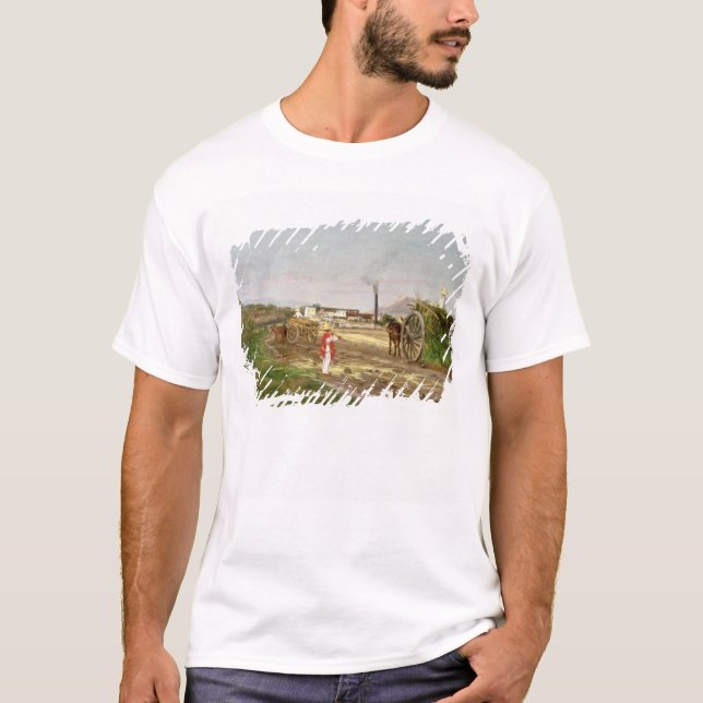 Peasants Collecting Sugar Cane T-Shirt (Front)