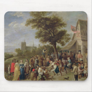 Peasants Merry-Making, c.1650 (oil on canvas) Mouse Pad