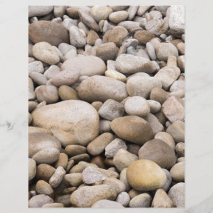 Pebble background pattern flyer