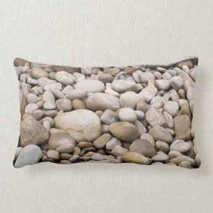 Pebble background pattern lumbar cushion