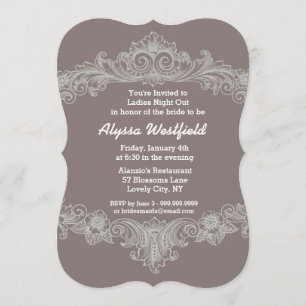 PEBBLE Baroque Ladies Night Out V02 Invitation