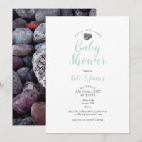 Pebble Heart Couples Baby Shower / Sprinkle