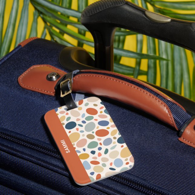 Pebble Palette Luggage Tag (Front Insitu 1)