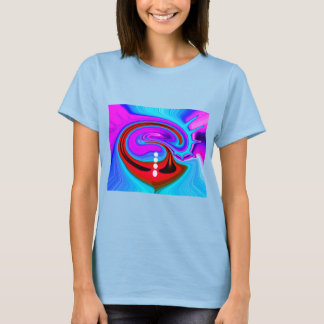 Pebble path to sun and sea pretty T-Shirt