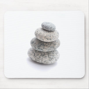 pebble sculpture mouse pad
