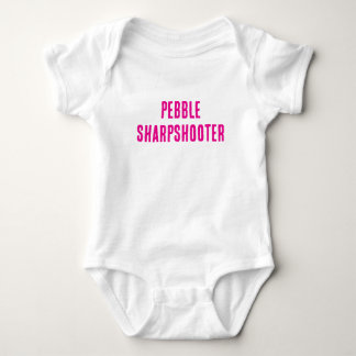 Pebble Sharpshooter - Baby Bodysuit