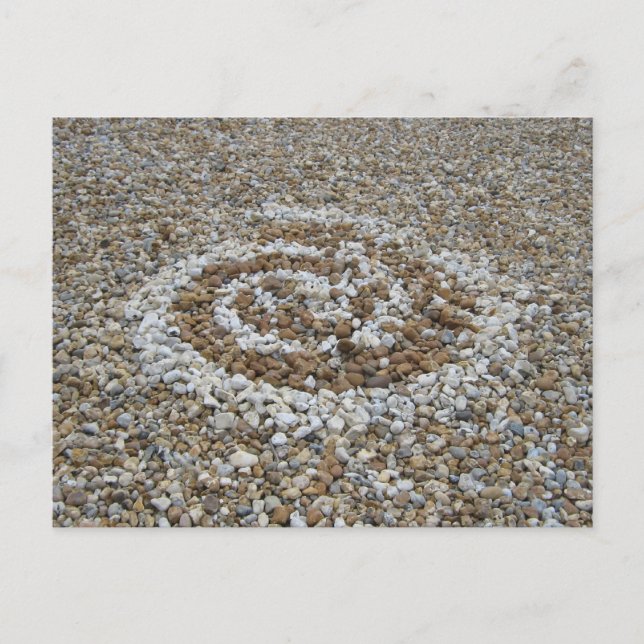Pebble spiral postcard (Front)
