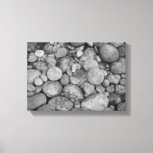 Pebble stones canvas print for home decoration