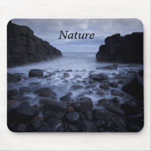 Pebbles and Rocks along the Ocean Shoreline Mouse  Mouse Pad