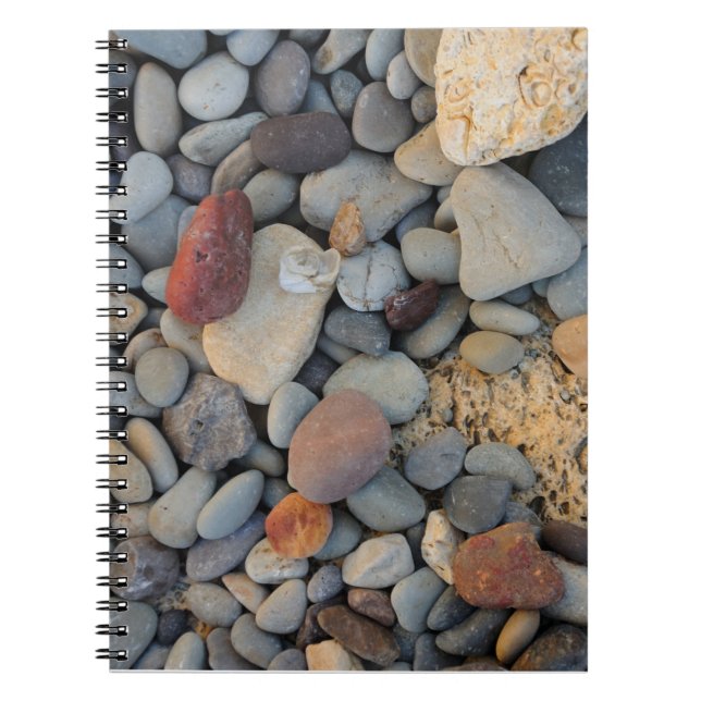 Pebbles and rocks notebook (Front)