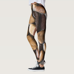 Pebbles background leggings