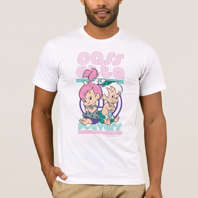 PEBBLES™ & BAM-BAM™ Cassette Players T-Shirt (Front)