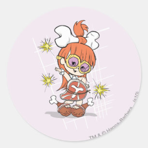 PEBBLES™ Goes Gaga Classic Round Sticker