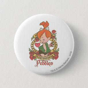 PEBBLES™ Heartbreaker 6 Cm Round Badge