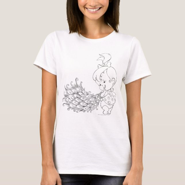 PEBBLES™ In Peacock T-Shirt (Front)