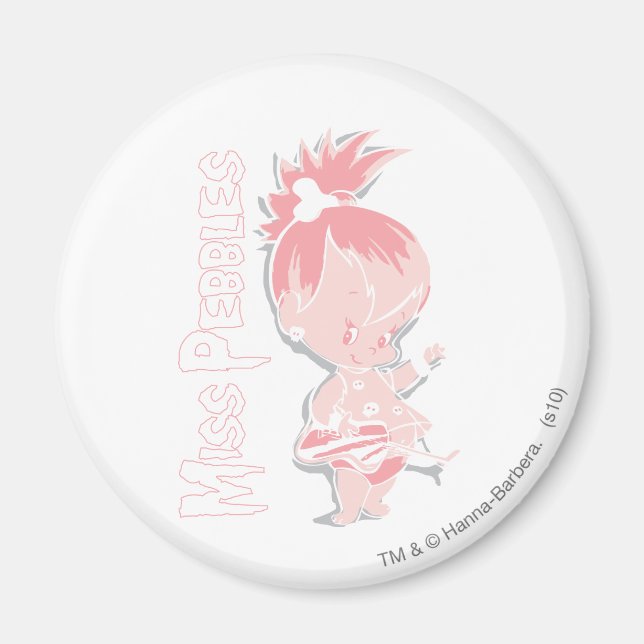 PEBBLES™ in Pink Magnet (Front)