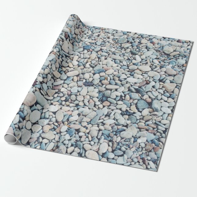 Pebbles lot wrapping paper (Unrolled)