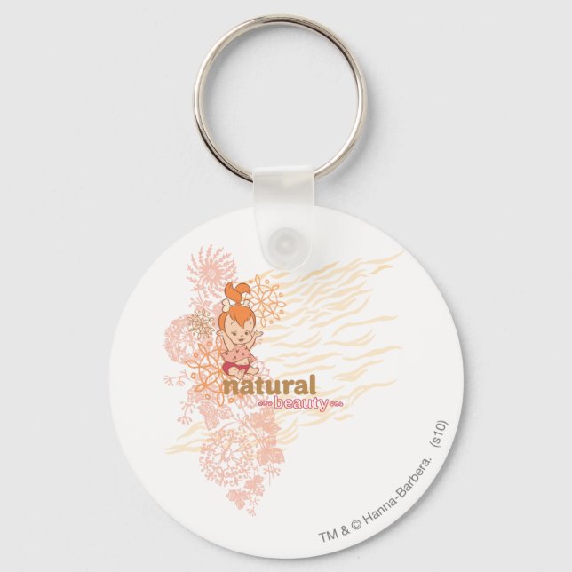 PEBBLES™ Natural Beauty Key Ring (Front)