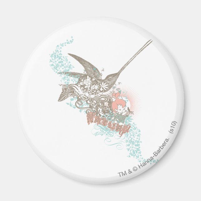 PEBBLES™ Nature Girl Magnet (Front)