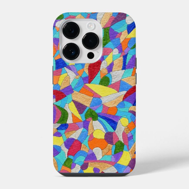 Pebbles on a Beach iPhone Case (Back)